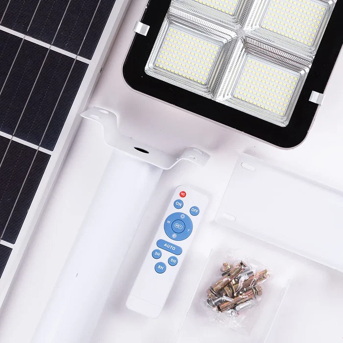 Lampe Solaire LED Dimmable avec Télécommande - 400W, Blanc Froid, IP65 - HO-FAR-SOL-400W-CW Lampe Solaire LED Dimmable avec Télécommande - 400W, Blanc Froid, IP65 - HO-FAR-SOL-400W-CW