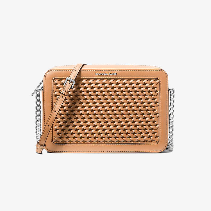 Sac à Bandoulière Michael Kors 35T5STTC3Y-PEANUT Marron 24 x 16 x 5 cm