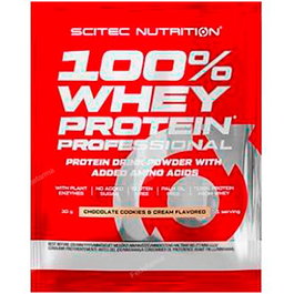 Scitec Nutrition 100% Whey Protein 30g Crème de biscuit au chocolat