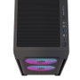 Einarex PM150 Boîtier Micro-ATX Gaming RGB USB 3.0 USB-C Noir, Fenêtre en Verre Trempé