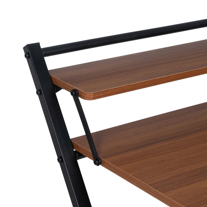 BigBuy Office Bureau Marron Noir Fer Bois MDF 87 x 56 x 87 cm BigBuy Office Bureau Marron Noir Fer Bois MDF 87 x 56 x 87 cm
