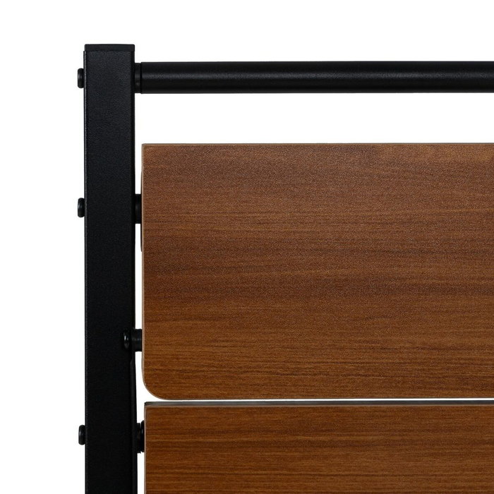 BigBuy Office Bureau Marron Noir Fer Bois MDF 87 x 56 x 87 cm BigBuy Office Bureau Marron Noir Fer Bois MDF 87 x 56 x 87 cm