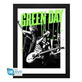 Gb eye Impression encadrée Green Day live