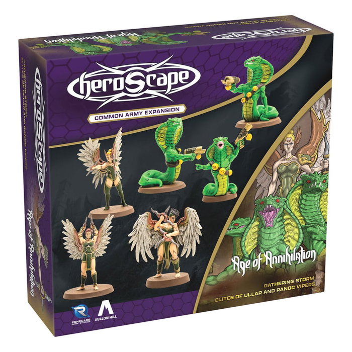 Renegade Heroscape Expansion Age of Annihilation Elites of Ullar & Ranoc Vipers (Common) *ANGLAIS* Renegade Heroscape Expansion Age of Annihilation Elites of Ullar & Ranoc Vipers (Common) *ANGLAIS*