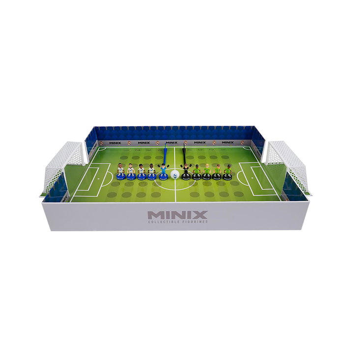 Eleven Force - Jeu de Football Minix Real Madrid MN17386 Bandai - Avec Buts - Jouet Enfant +3 Ans