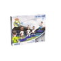 Minix Jeu de Football Real Madrid avec Mbappé, Bellingham, Vinicius, Modric et Courtois - Set Mini Terrain