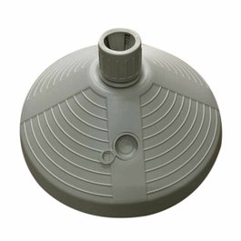 Marbueno Base de Parasol Ronde en Plastique Noir