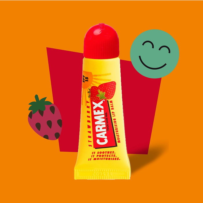 Carmex Baume à lèvres à la fraise SPF 15 10 g