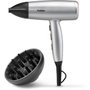 BaByliss D580DE Cosmos Sèche-cheveux, 2100 W, Gris argenté et noir