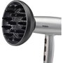 BaByliss D580DE Cosmos Sèche-cheveux, 2100 W, Gris argenté et noir