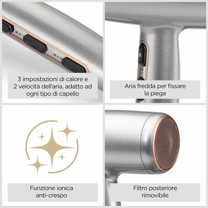 BaByliss D580DE Cosmos 2100 W avec diffuseur BaByliss D580DE Cosmos 2100 W avec diffuseur
