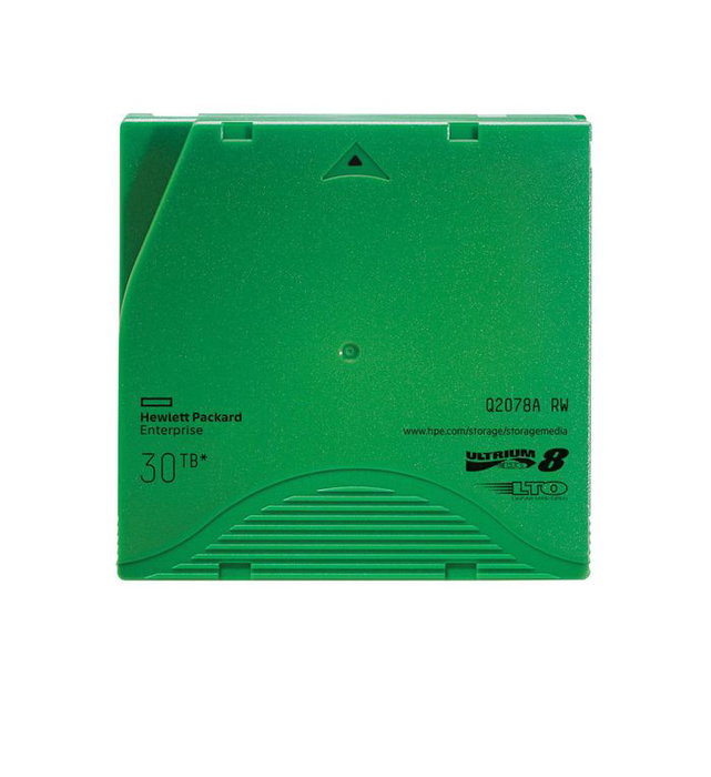 Hewlett Packard Enterprise Cartouche LTO-8 Ultrium RW - 30 To - Sauvegarde Haute Capacité avec Chiffrement AES-256