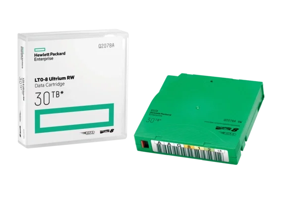 Hewlett Packard Enterprise HPE LTO-8 Ultrium RW Vert 30 To