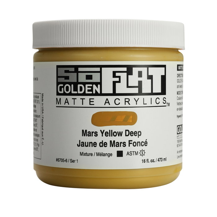 Golden SoFlat Jaune Foncé Mars 473 ml Golden SoFlat Jaune Foncé Mars 473 ml