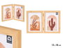 Giftdecor Porte-photo double effet bambou 13x18 (Set de 12)