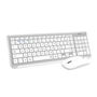 Clavier et souris sans fil Subblim SUBKBC-DCEP10 Argenté Espagnol Qwerty