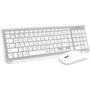 Clavier et souris sans fil Subblim SUBKBC-DCEP10 Argenté Espagnol Qwerty