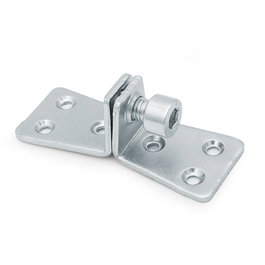 HERRAJES ALK UNION DOBLE TENSOR HAMBURGO 1006 Zincado avec vis Allen DIN 912 M8x16mm