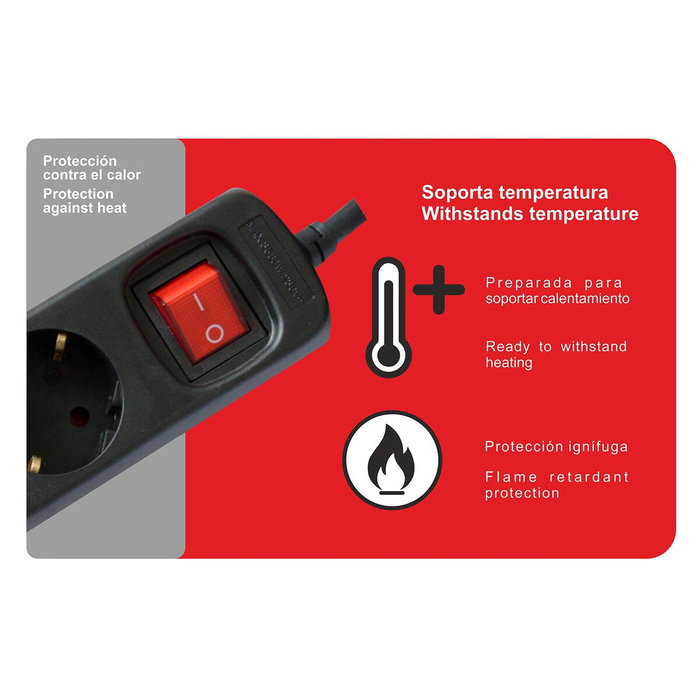 Réglette Silver Electronics 9629 Noir