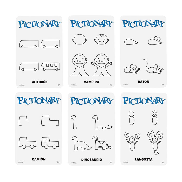 Mattel Pictionary Original en espagnol