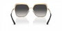 Michael Kors MK1141-10148G Lunettes de soleil Dorées et Gris