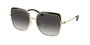 Michael Kors MK1141-10148G Lunettes de soleil Dorées et Gris