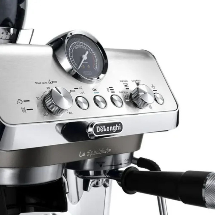 De'Longhi EC9255.M La Specialista Arte Evo Machine à Café avec Portafiltre, Fonction Cold Brew, Argent De'Longhi EC9255.M La Specialista Arte Evo Machine à Café avec Portafiltre, Fonction Cold Brew, Argent