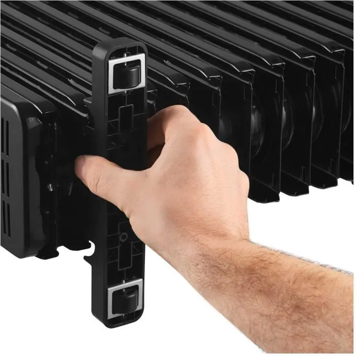 Sencor Radiateur électrique bain d'huile SOH 3511BK - 2300 W - Noir