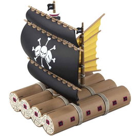 BANDAI HOBBY - Kit Modèle Figurine Marshall D. Teach Ship One Piece 15 cm - Pré-peint - Assemblage Sans Colle