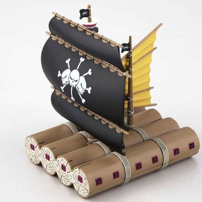 BANDAI HOBBY - Kit Modèle Figurine Marshall D. Teach Ship One Piece 15 cm - Pré-peint - Assemblage Sans Colle