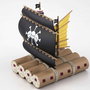 BANDAI HOBBY - Kit Modèle Figurine Marshall D. Teach Ship One Piece 15 cm - Pré-peint - Assemblage Sans Colle