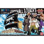 Figure à Collectionner One Piece GRAND SHIP COLLECTION MARSHALL D.TEACH'S PIRATE SHIP Noir (Noir) Plastique (Plastique)