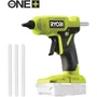 Ryobi Pistolet à colle sans fil 18V ONE+ RGLU18-0 - Chauffe en 3 min, indicateur, diamètre bâtons 12 mm - Avec 3 bâtons de colle