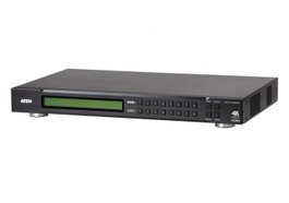 Aten VM0808HB Commutateur matriciel HDMI True 4K 8 x 8 avec HDR10+, Dolby True HD, RS-232, Telnet, montage rack 1U