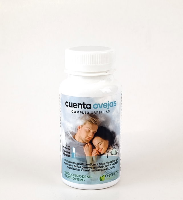 GENOMIX PHARMA CUENTA OVEJAS+MAGNESIO 60caps.