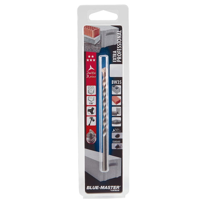 Bluemaster Mèche pour mur Delta 3 plus Ø12 mm