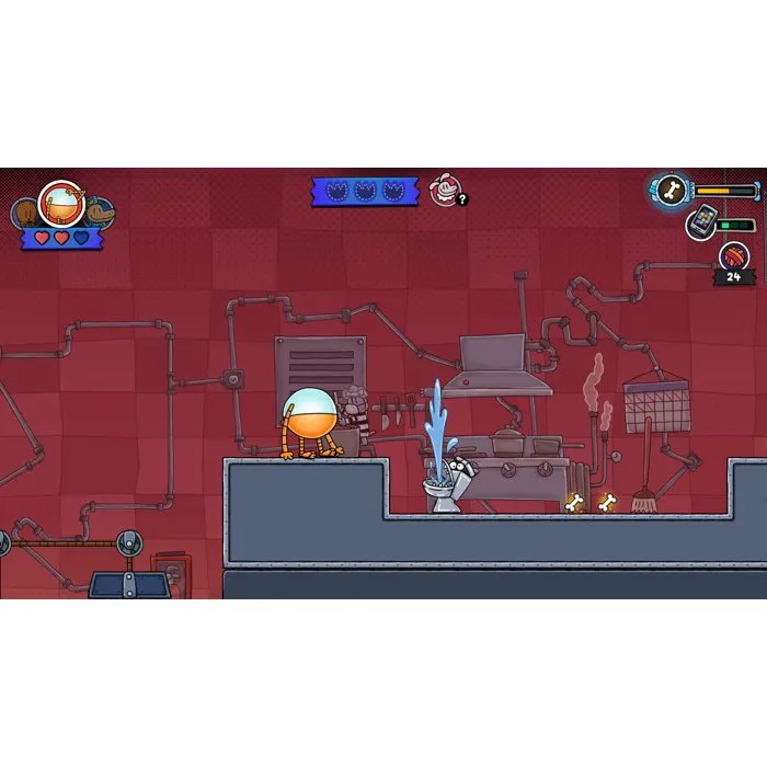 Just For Games Dog Man Bark in Action - Nintendo Switch