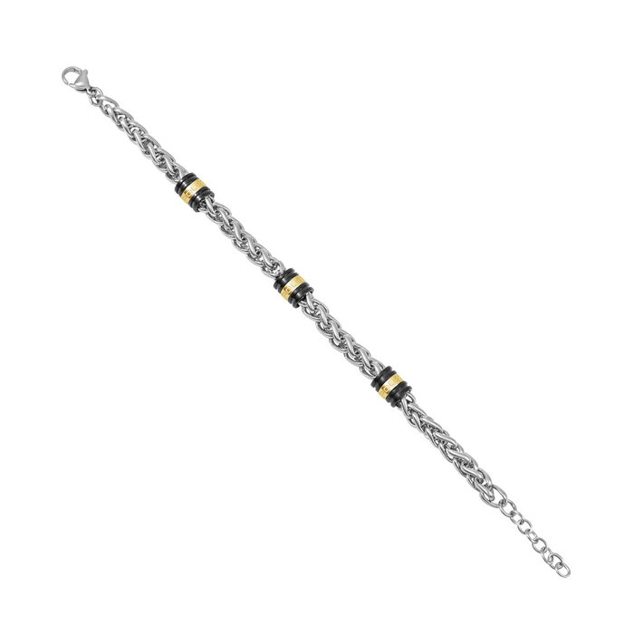 Bracelet Homme Police PEAGB0078202 Argenté