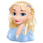 Just Play Frozen 2 Tête à Coiffer Elsa Basique Disney avec 17 Accessoires de Coiffure
