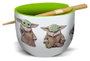 Star Wars: The Mandalorian bol à ramen avec baguettes Grogu