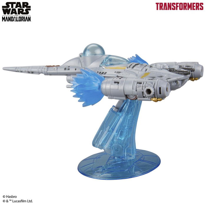 Hasbro Star Wars x Transformers figurine The Mandalorian / N-1 Starfighter 19 cm