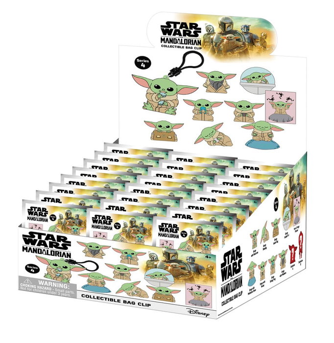 Star Wars 3D présentoir porte-clés sac à dos Best of Grogu Série 1 (24) Star Wars 3D présentoir porte-clés sac à dos Best of Grogu Série 1 (24)