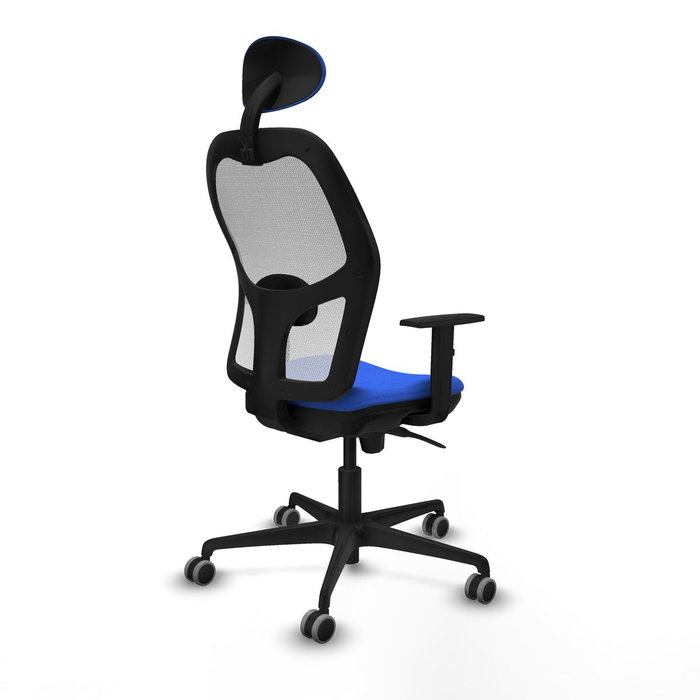 Piqueras y Crespo Chaise de Bureau 1D036G1 avec Appui-tête Bleu