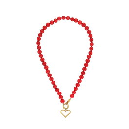 Collier Femme One Jewels OJNN91G Rouge