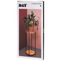 Day Pédestal pour plantes avec étagère inférieure, 30x70 cm