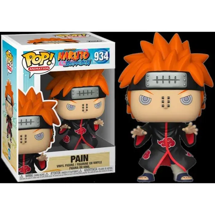 Funko Pop! Animation Naruto Shippuden - Figurine Pain (934) - Collection de personnage de l'Akatsuki