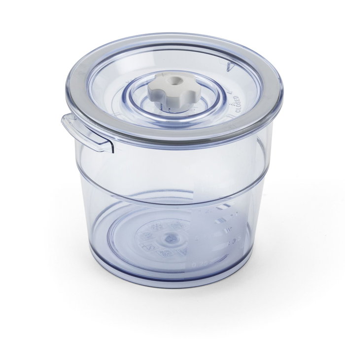 MagicVac Ensemble de 2 contenants sous vide Executive Line cylindriques (2,0L et 4,0L)