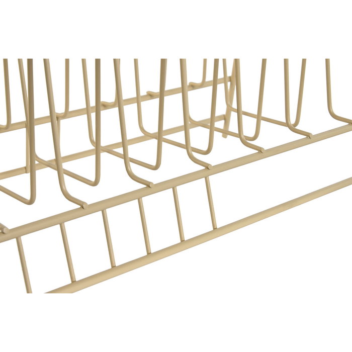 Égouttoir pour Évier Home ESPRIT Beige Gris 35 x 18 x 10 cm (2 Unités)