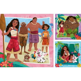 RAVENSBURGER - Puzzle Disney Vaiana (Moana) - 49 pièces - Dimensions 21 x 21 cm - À partir de 5 ans