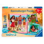 RAVENSBURGER - Puzzle Disney Vaiana (Moana) - 49 pièces - Dimensions 21 x 21 cm - À partir de 5 ans